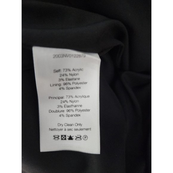 Veronica Beard New NWT Allyson Silver Zip Black Strapless Dress 6 - Picture 7 of 7